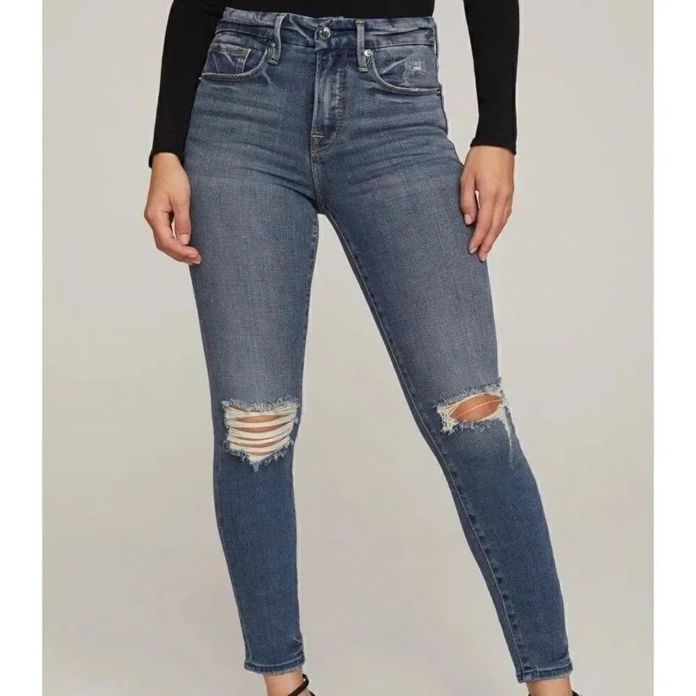 Good American Good Legs Crop Jeans